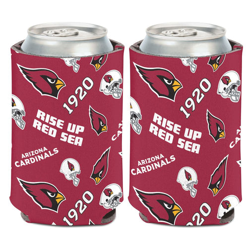 Arizona Cardinals Can Cooler Scatterprint Design - WinCraft