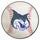 Fanmats - Georgia College Baseball Mat 27'' diameter