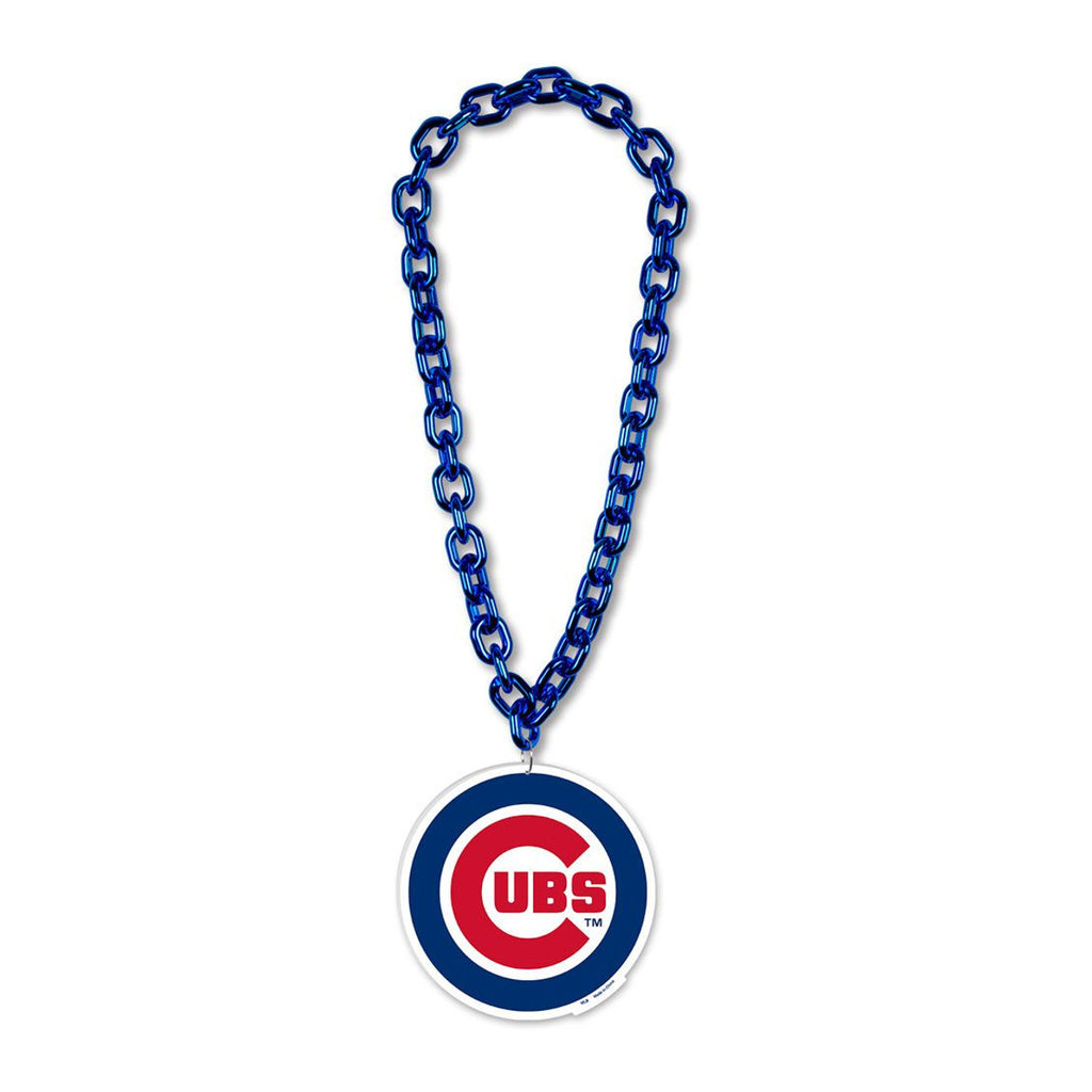 Chicago Cubs Necklace Big Fan Chain - Wincraft Fanatics