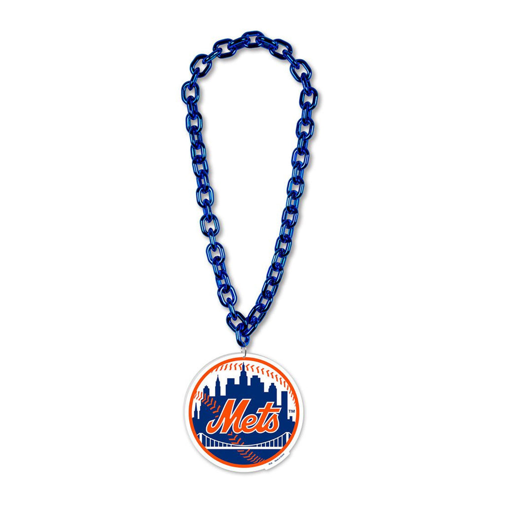 New York Mets Necklace Big Fan Chain - Wincraft Fanatics