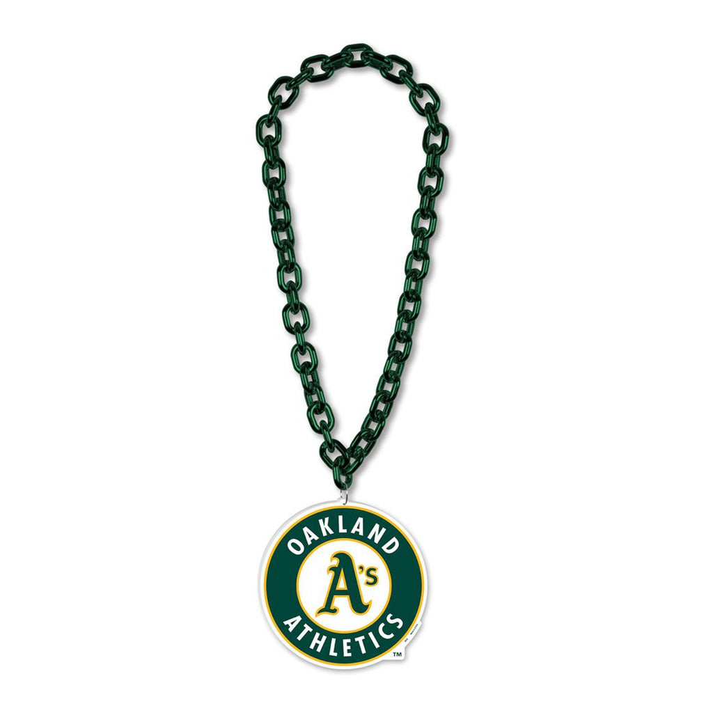 Oakland Athletics Necklace Big Fan Chain - Wincraft Fanatics