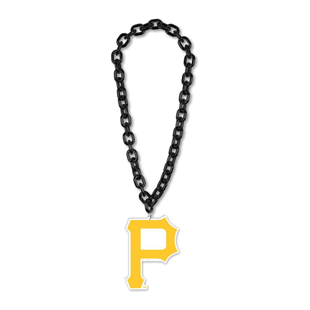 Pittsburgh Pirates Necklace Big Fan Chain - Wincraft Fanatics