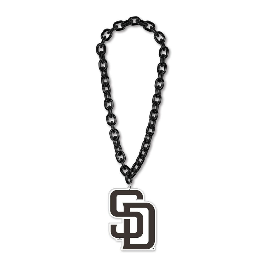 San Diego Padres Necklace Big Fan Chain - Wincraft Fanatics