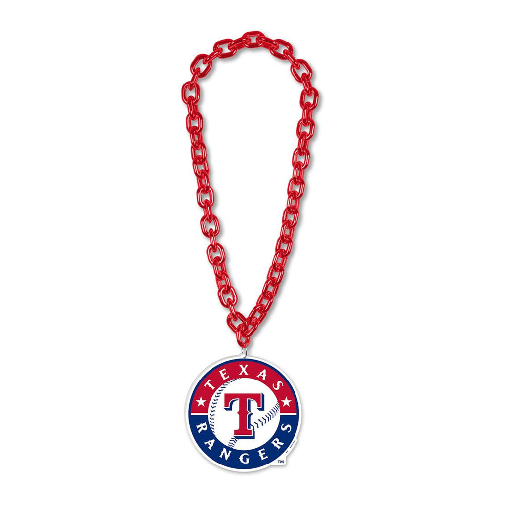 Texas Rangers Necklace Big Fan Chain - Wincraft Fanatics