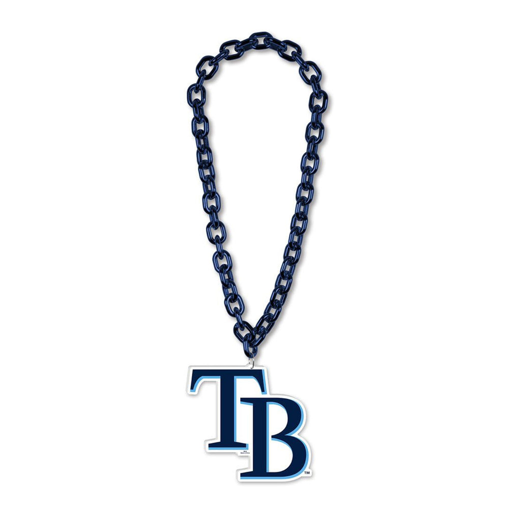 Tampa Bay Rays Necklace Big Fan Chain - Wincraft Fanatics
