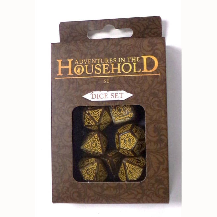 Two Little Mice -  Household Rpg - Adventures In The Household (Rpg): Dice Set