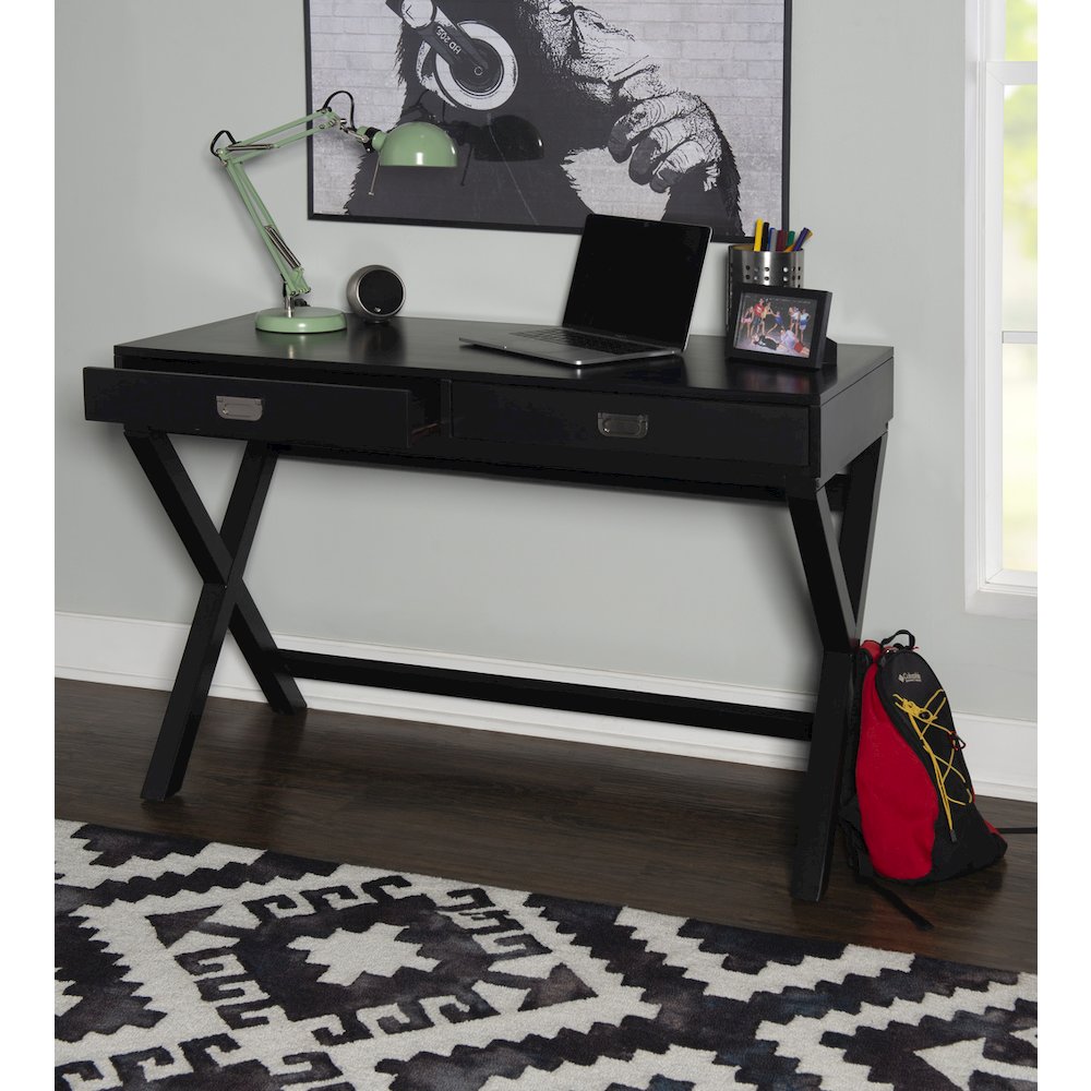 Peggy Black Writing Desk - Linon