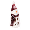 Alabama Crimson Tide Statue 8 Inch LED Snowman - Evergreen Enterprises
