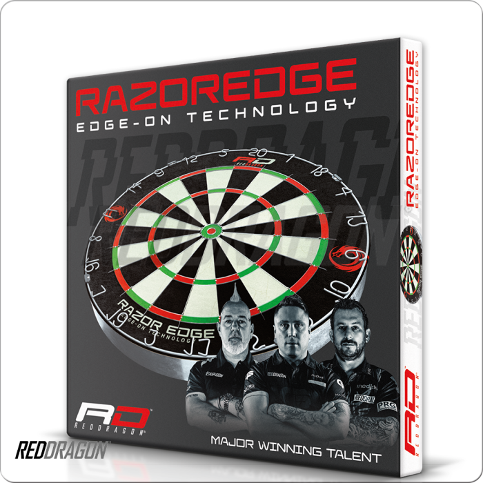 Red Dragon 30-RD20138 Razoredge Steel Tip Dart Board BILLIARDS ACCESSORIES