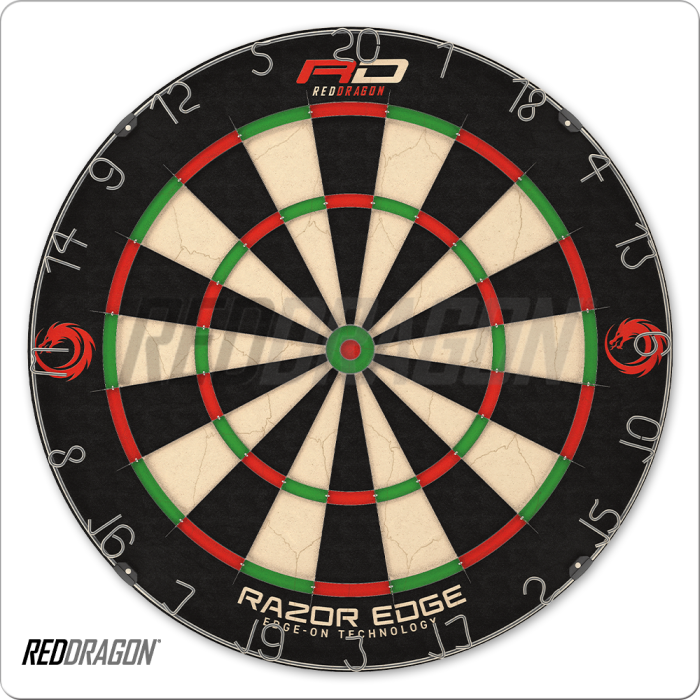 Red Dragon 30-RD20138 Razoredge Steel Tip Dart Board BILLIARDS ACCESSORIES