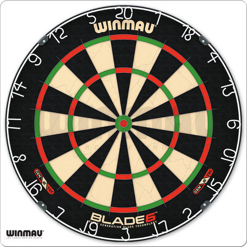 Winmau Blade 6 30-WIN600 Steel Tip Dart Board BILLIARDS ACCESSORIES