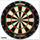 Winmau 30-WIN600TC Blade 6 Triple Core Carbon Steel Tip Dart Board BILLIARDS ACCESSORIES