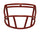 Face Mask Riddell Replica Mini Speed Style Scarlet - Riddell