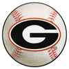 Fanmats - University of Georgia Baseball Mat 27'' diameter