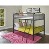 Heavy Metal Black Full Over Full Bunk Bed - Powell
