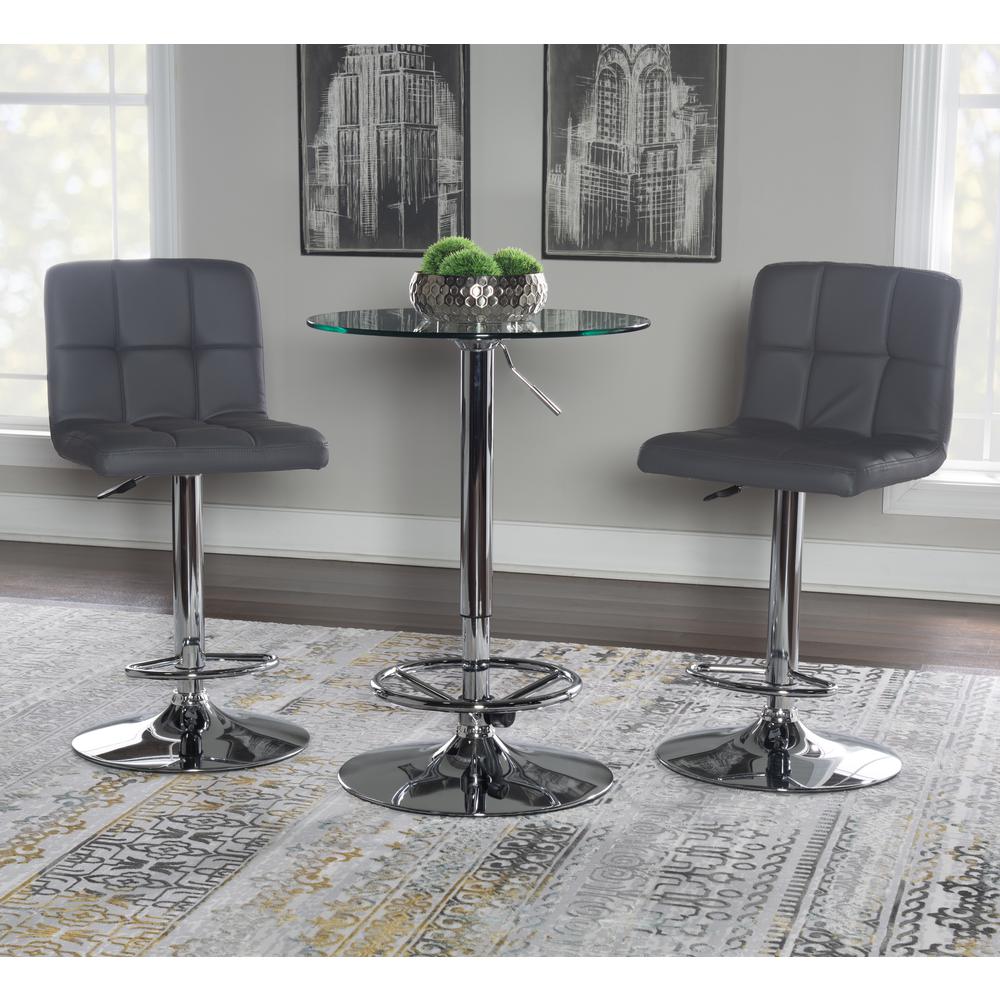 Clayton Barstool Grey - Powell