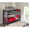 Levi Bunk Bed - Black - Powell