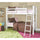 Beckett Twin Over Twin Bunk Bed, White - Powell