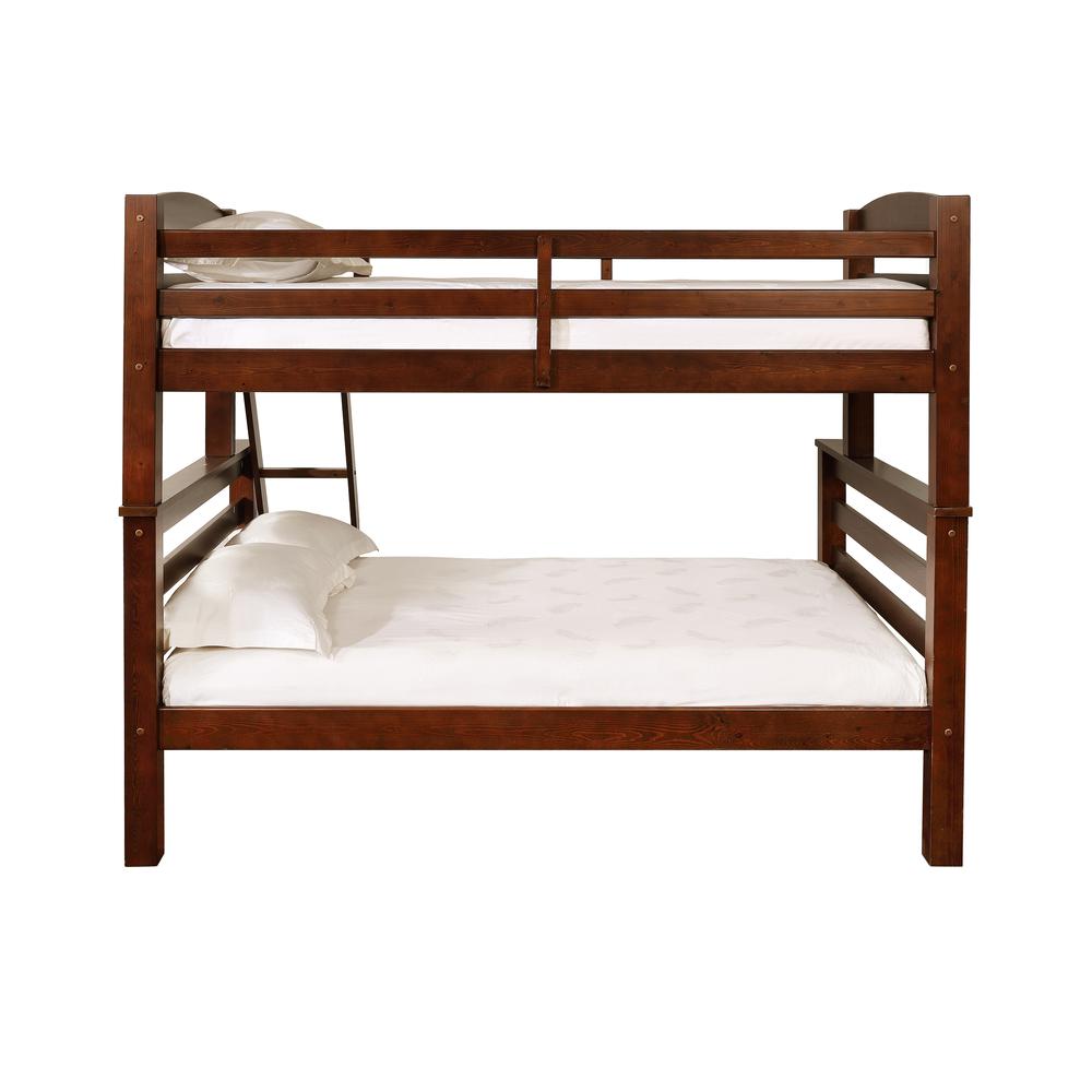 Levi Twin Full Bunk - Espresso - Powell