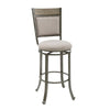 Franklin Swivel Barstool, Pewter - Powell