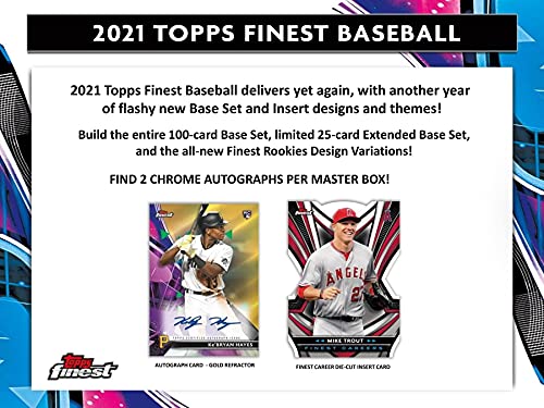 2021 Topps Finest Baseball Hobby - Topps Company Inc