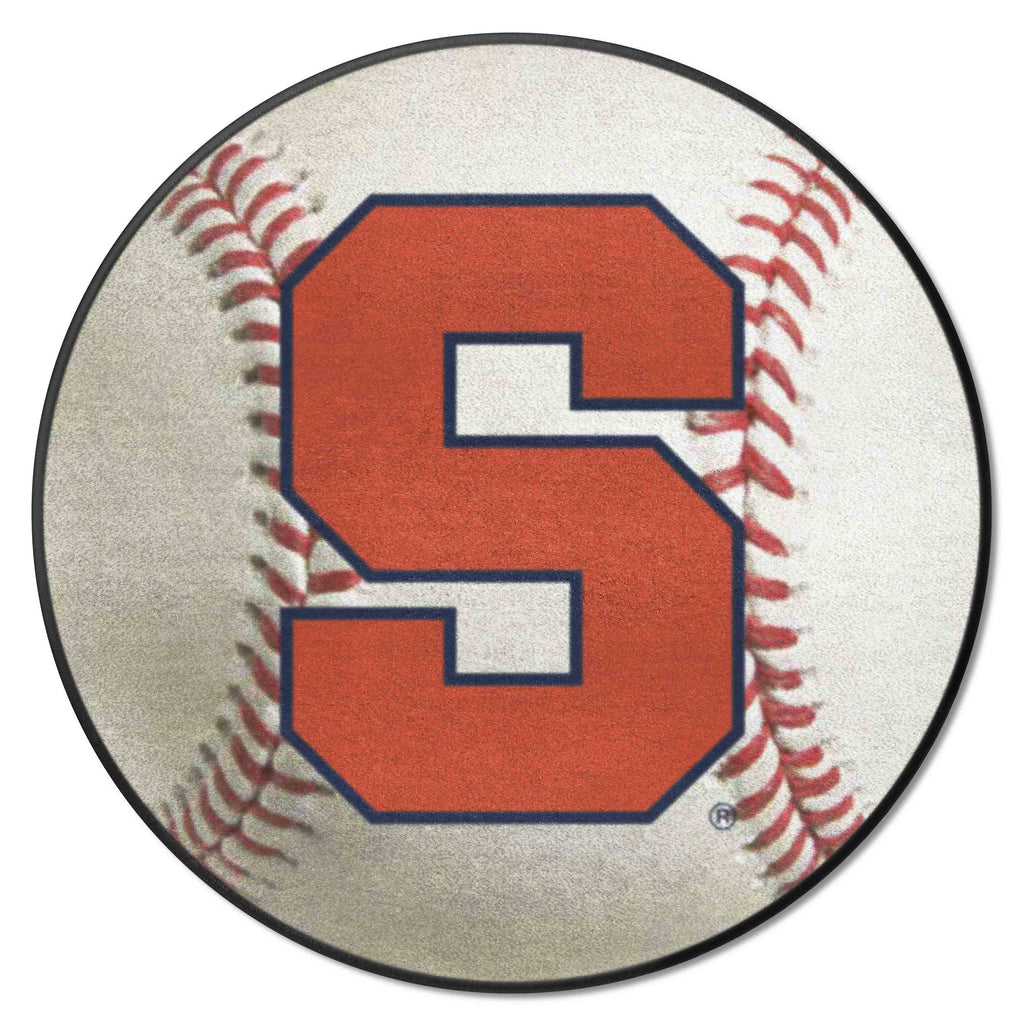 Fanmats - Syracuse University Baseball Mat 27'' diameter