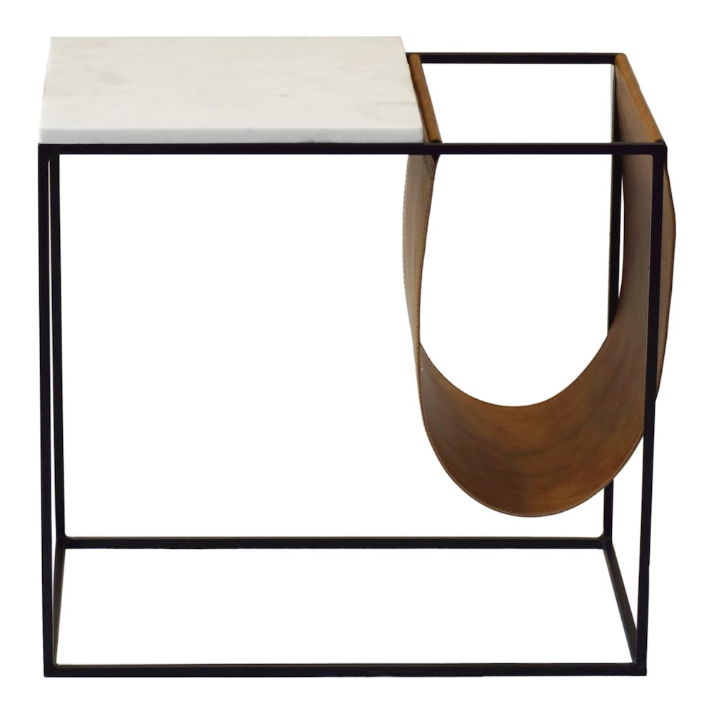 Cave Magazine Rack Brown - Moe's