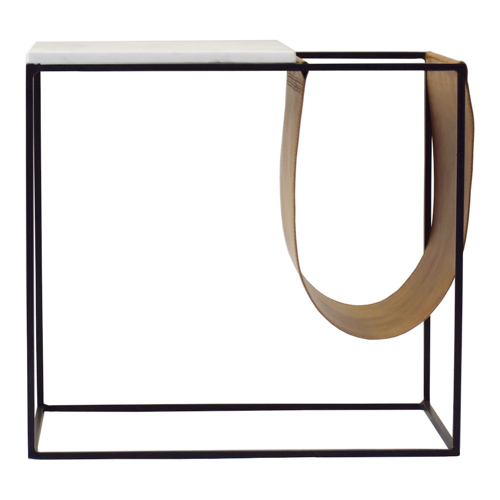 Cave Magazine Rack Brown - Moe's
