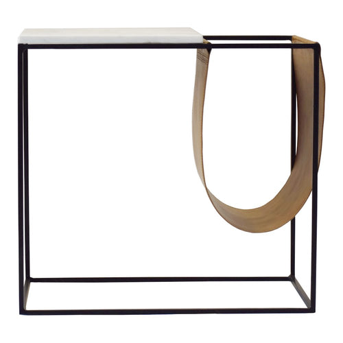Cave Magazine Rack Brown - Moe's