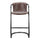 Freeman Barstool Grazed Brown Leather - Set Of Two - Moe's