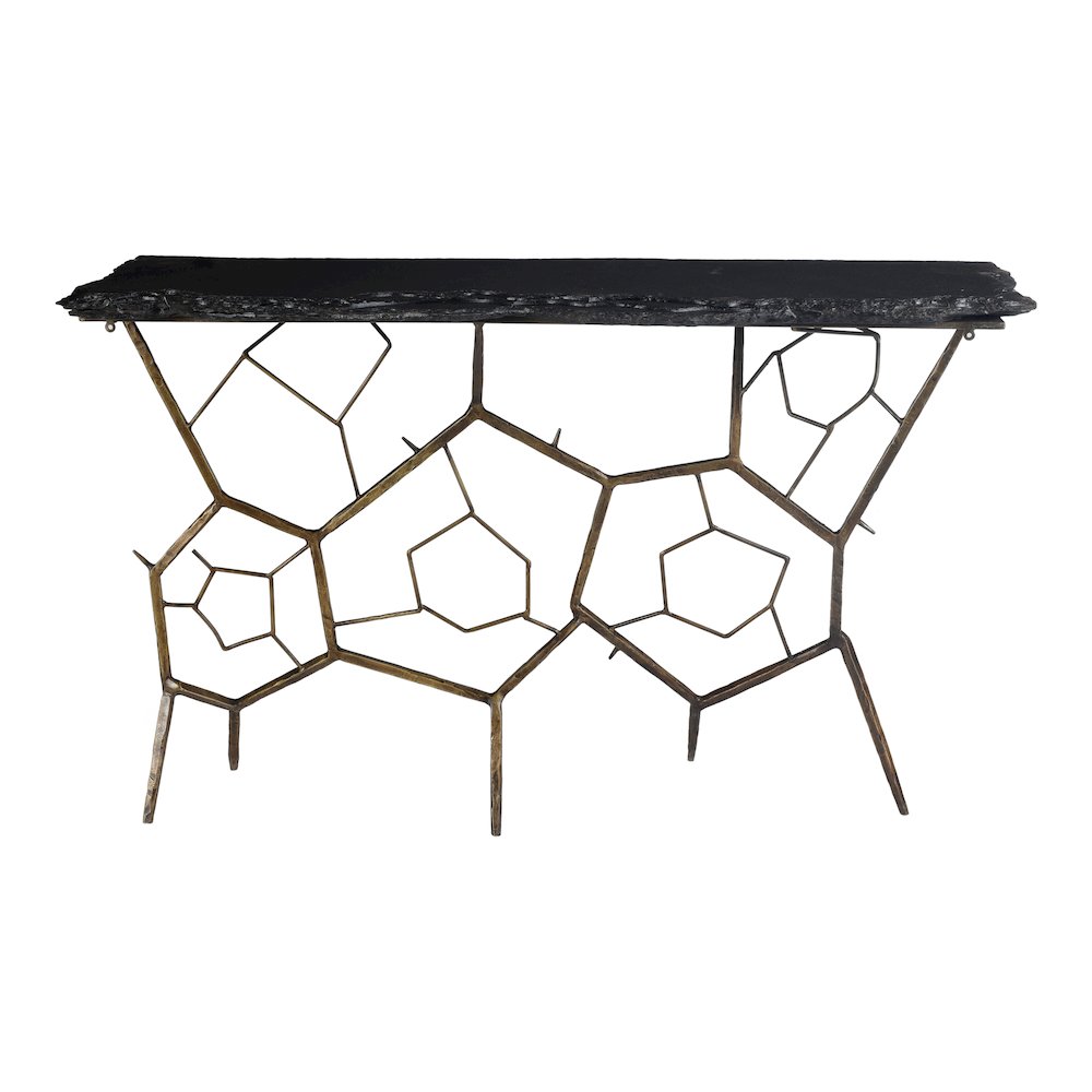 Nate Slate Console Table - Moe's