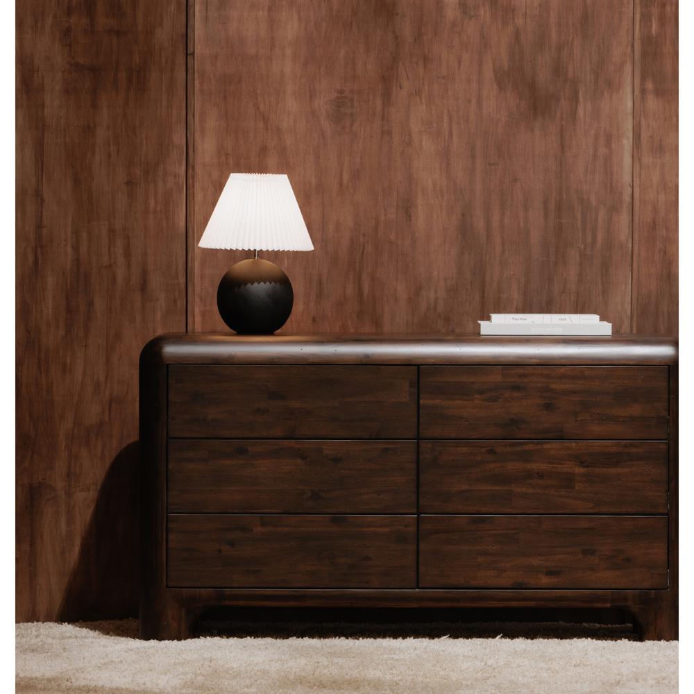 Tuve Table Lamp Black - Moe's