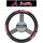 Atlanta Braves Steering Wheel Cover Leather CO -