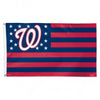 Washington Nationals Flag 3x5 Deluxe Style Stars and Stripes Design - Special Order - WinCraft