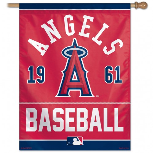 Los Angeles Angels Banner 28x40 Vertical - Special Order - WinCraft