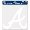 Atlanta Braves Decal 8x8 Die Cut White A - Special Order - Wincraft