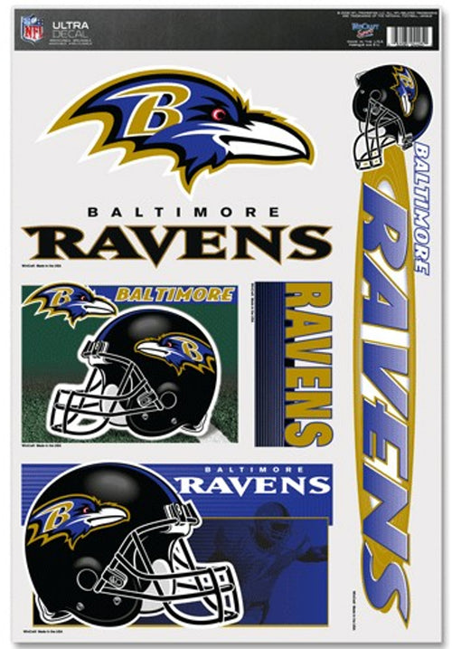 Baltimore Ravens Decal 11x17 Ultra - WinCraft