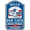 Buffalo Bills Wood Sign - 11''x17'' Fan Cave Design - Wincraft