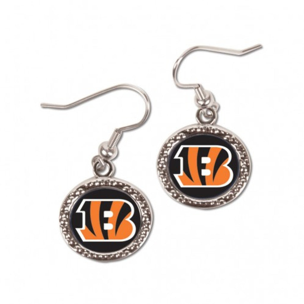 Cincinnati Bengals Earrings Round Style - Special Order - Wincraft