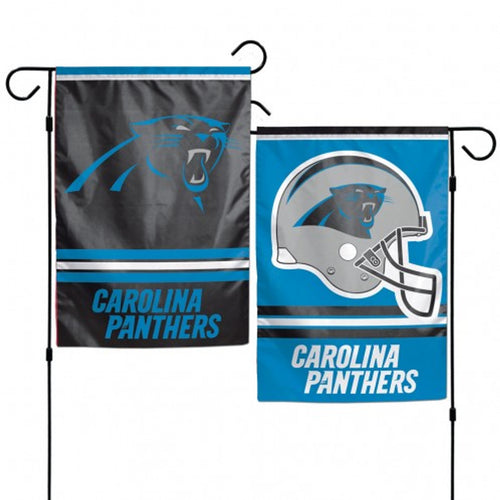 Carolina Panthers Flag 12x18 Garden Style 2 Sided - WinCraft