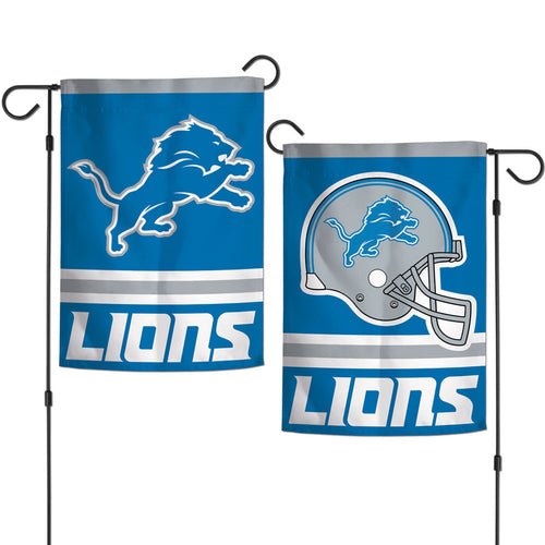Detroit Lions Flag 12x18 Garden Style 2 Sided - WinCraft