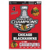 Chicago Blackhawks Decal 11x17 Ultra - 2015 Champs - Wincraft