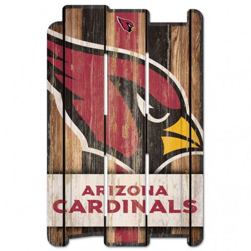 Arizona Cardinals Sign 11x17 Wood Fence Style - WinCraft