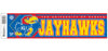 Kansas Jayhawks Bumper Sticker - Special Order - Wincraft