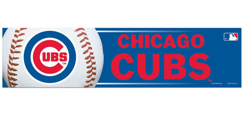 Chicago Cubs Bumper Sticker - WinCraft