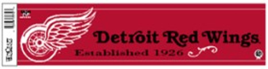 Detroit Red Wings Bumper Sticker - WinCraft