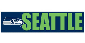 Seattle Seahawks Decal Bumper Sticker - WinCraft