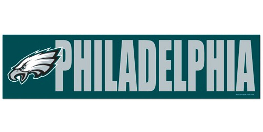 Philadelphia Eagles Decal Bumper Sticker - Wincraft