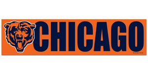 Chicago Bears Decal Bumper Sticker - WinCraft