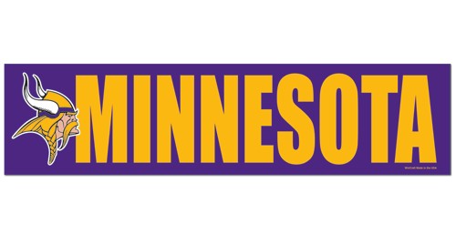 Minnesota Vikings Decal Bumper Sticker - WinCraft